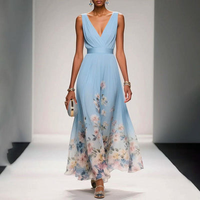 Robe nuisette imprimée