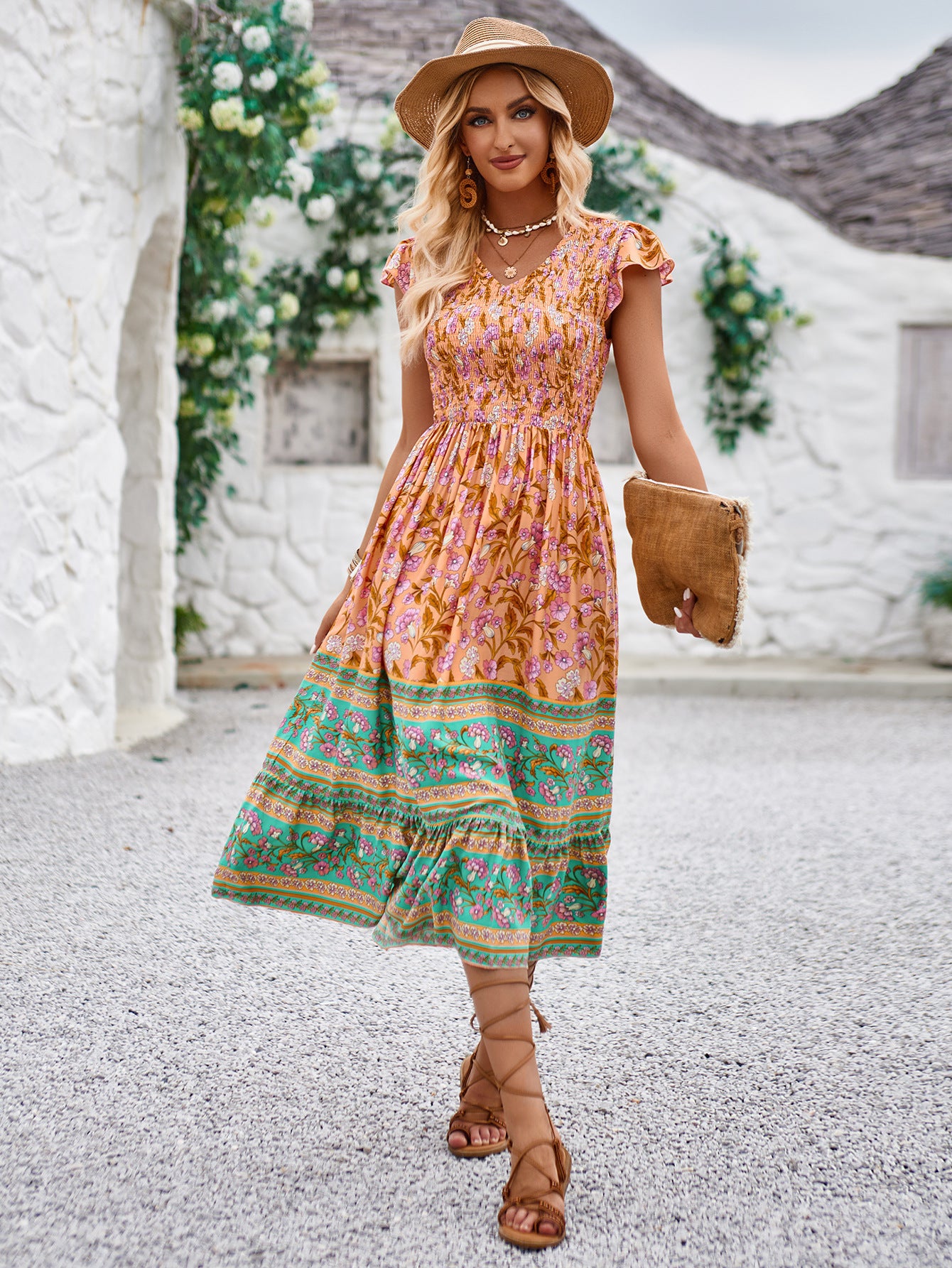 Sleeveless Beach Dress