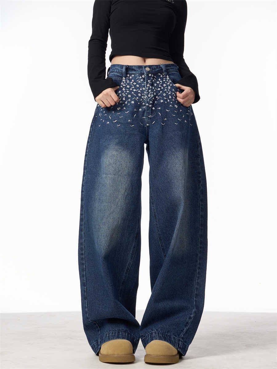Vintage Flower Jeans