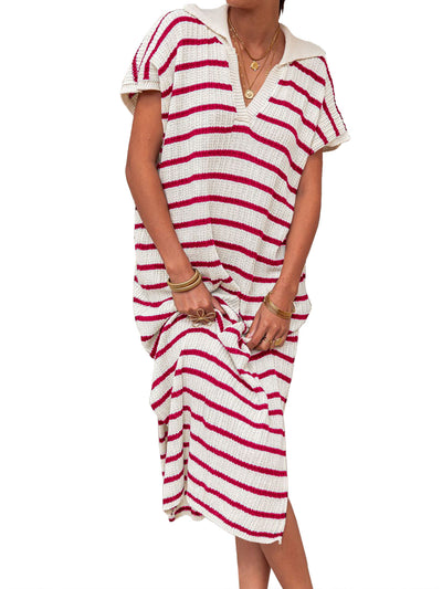 Robe pull fendue