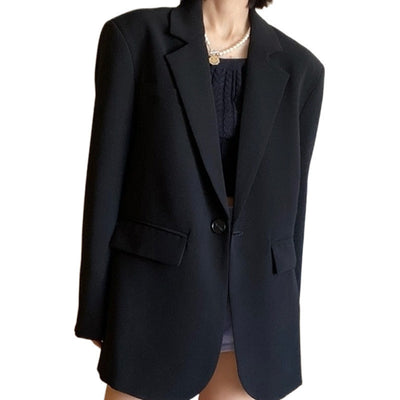 Black Slimming Blazer