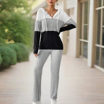 Two-Tone Sweatsuit