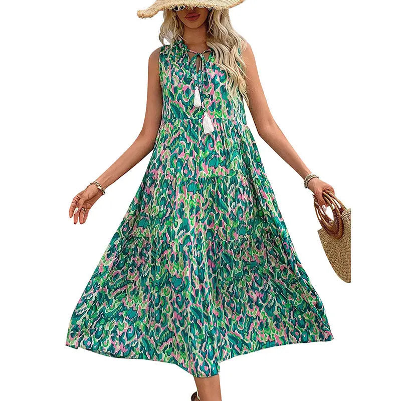 Sleeveless Boho Dress Shé Hauté