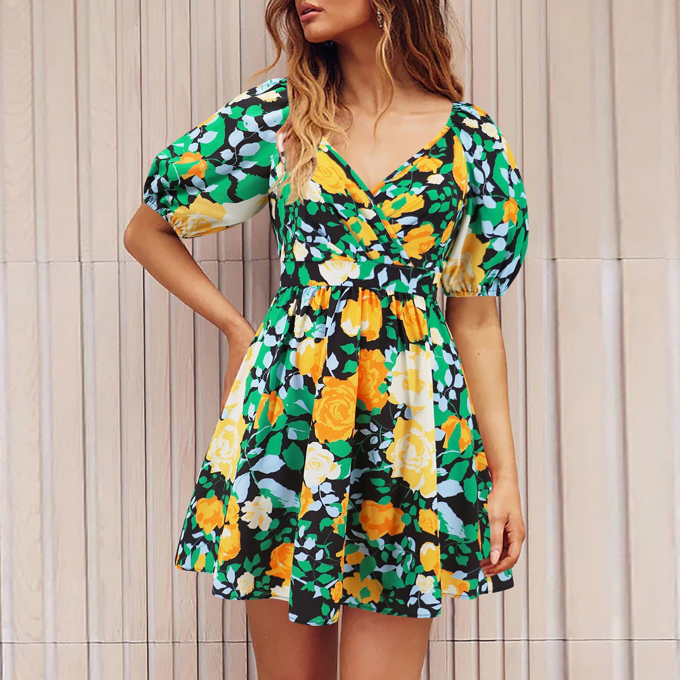 Robe courte de plage Y2K