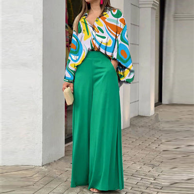 Costume imprimé élégant
