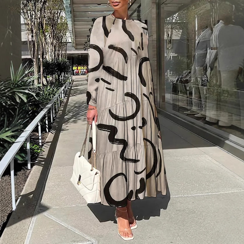 Flowy Sleeve Dress