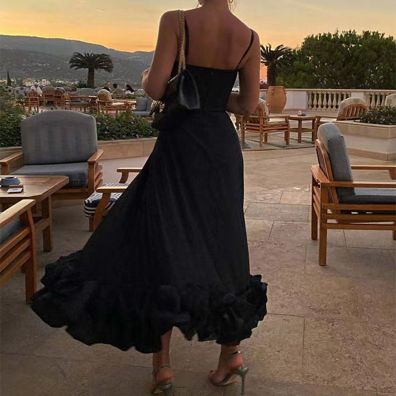 Robe trapèze fleurie