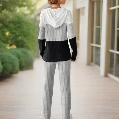 Two-Tone Sweatsuit