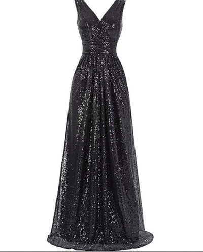 Robe à paillettes slim