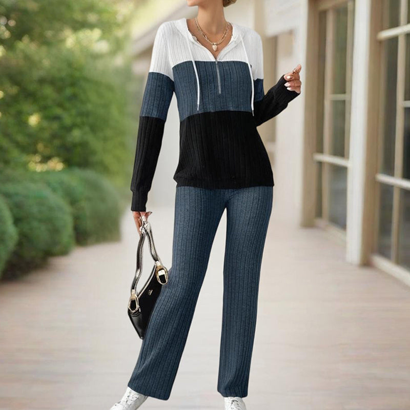 Two-Tone Sweatsuit