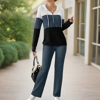 Two-Tone Sweatsuit