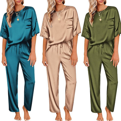Ensemble de nuit en satin