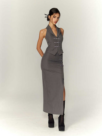 Ensemble gilet oriental