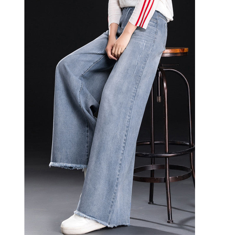 Baggy en jean brut