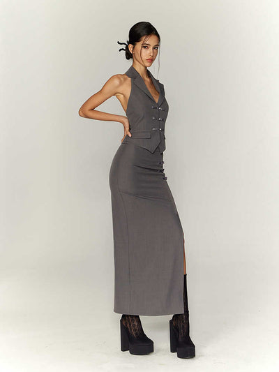 Ensemble gilet oriental