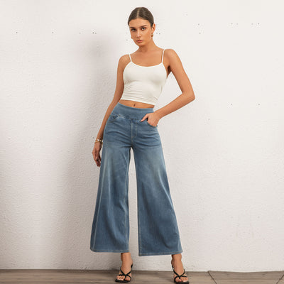 Denim à jambes larges