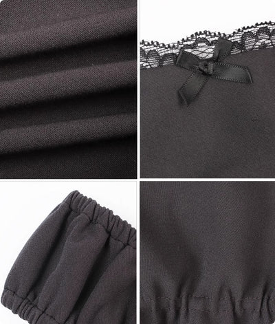 Robe slim à pois