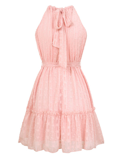 Solid Color Beach Dress