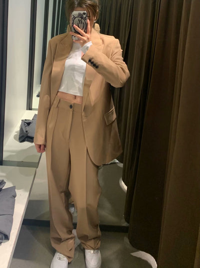 Blazer à poches amples