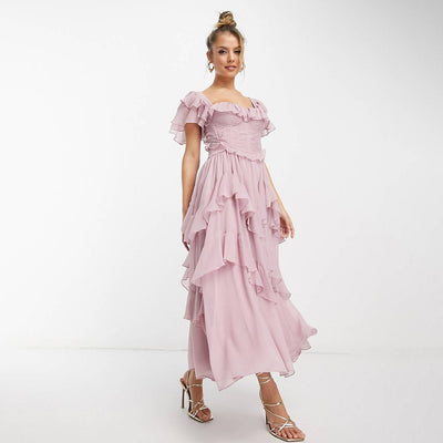 Summer Backless Long Dress