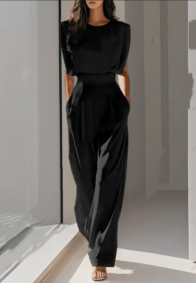 Solid Fit Jumpsuit