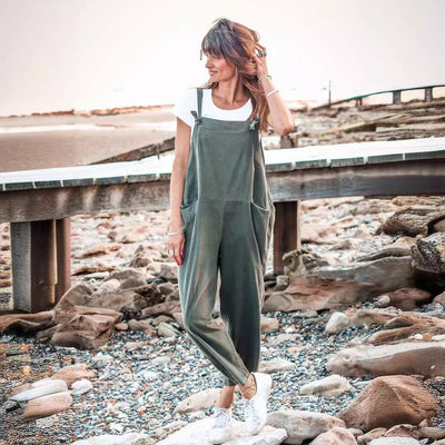 Loose-Fit Maternity Jumpsuit