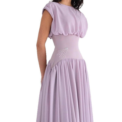 Pleated Waist Dress