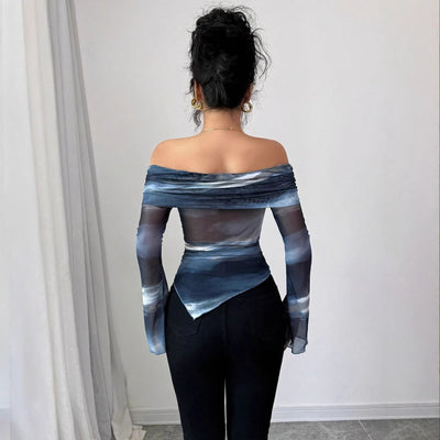 Knitted Off Shoulder Fit