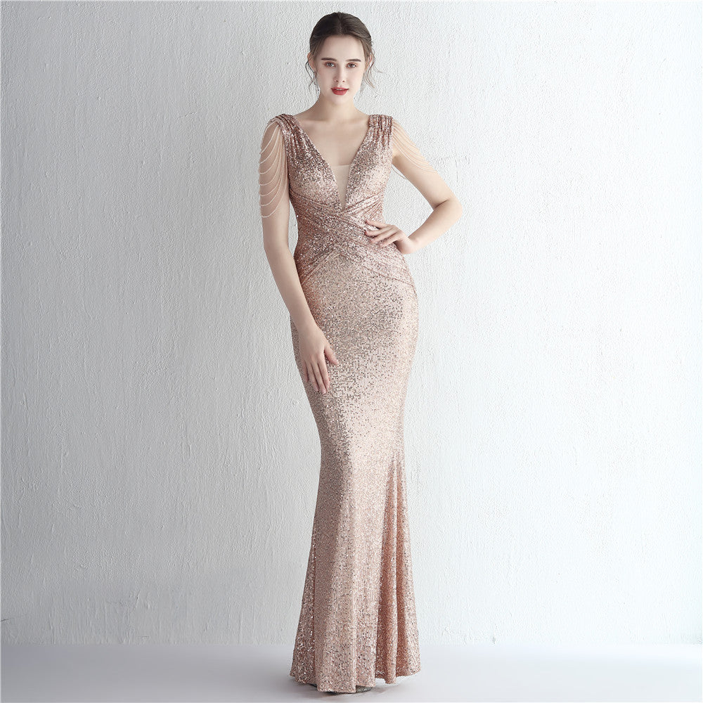 Banquet Sequin Dress