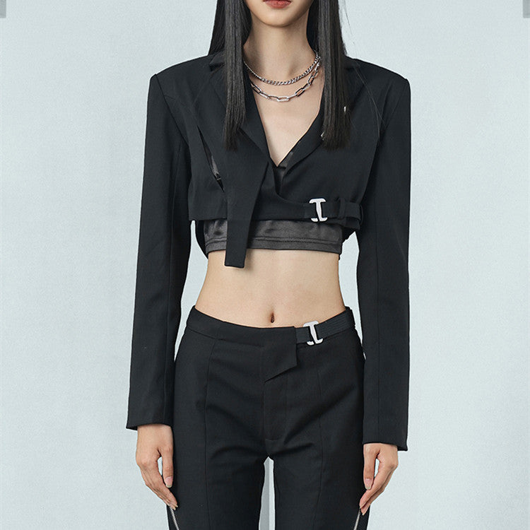 Blazer coupe nombril