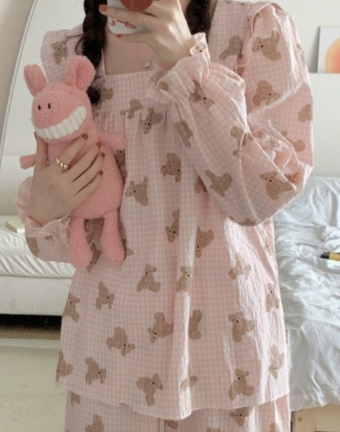 Plaid Pajama Set