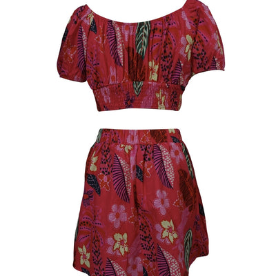 Flower Print Two-Piece