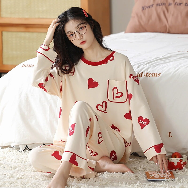 Printed Pajama Set