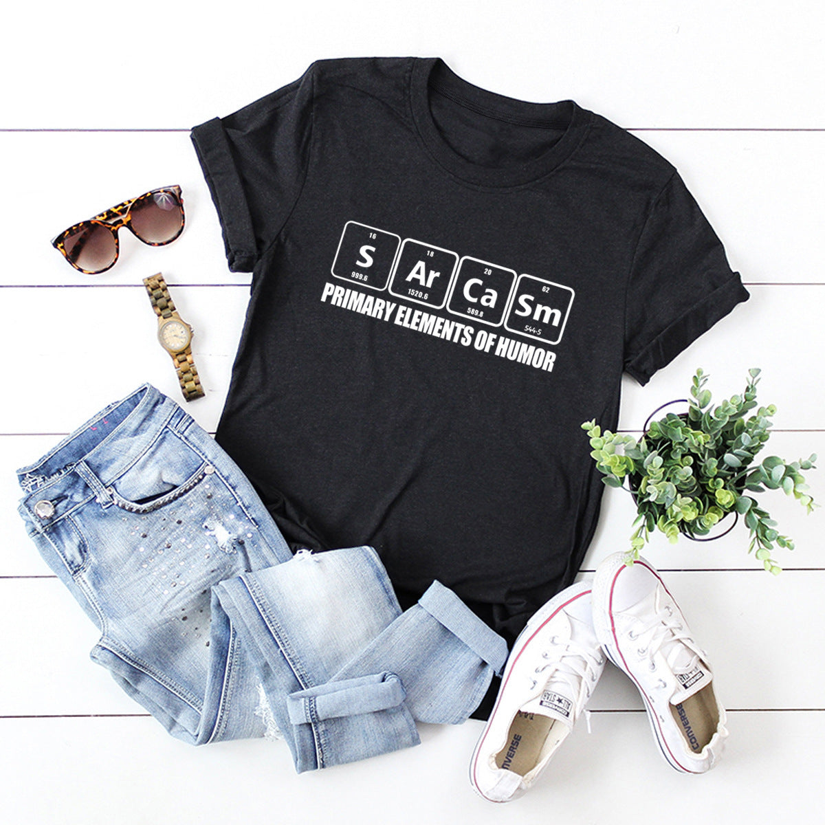 Cartoon Letter Tee