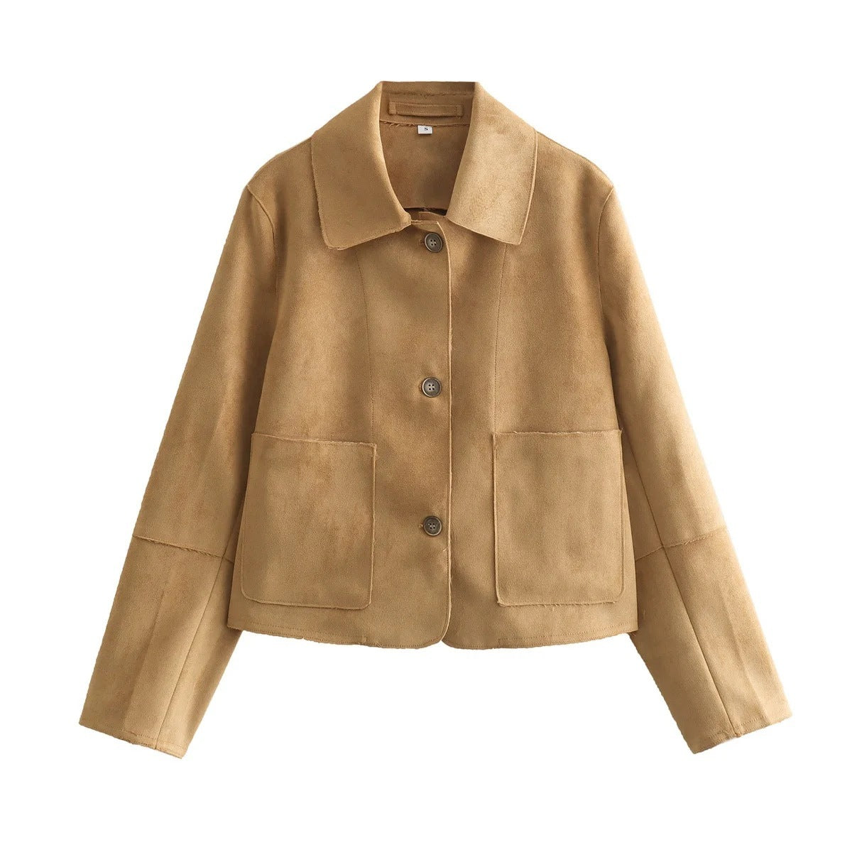 Vêtements d'extérieur chics en daim