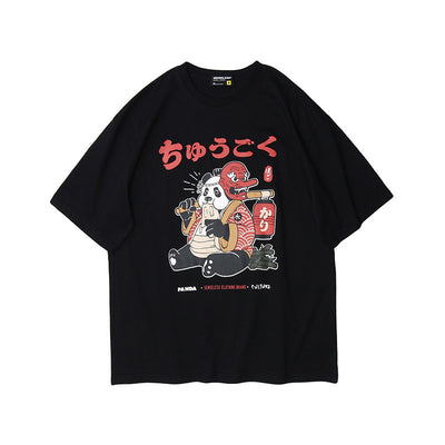Panda Print Tee