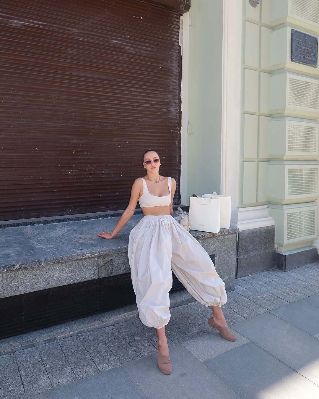 3-Piece Cropped Lounge Set