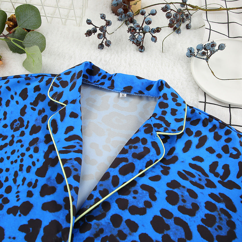 Leopard Pajama Set
