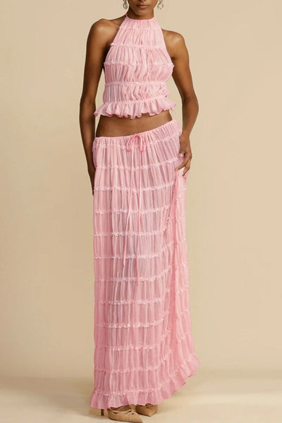 Flowy Vest Suit