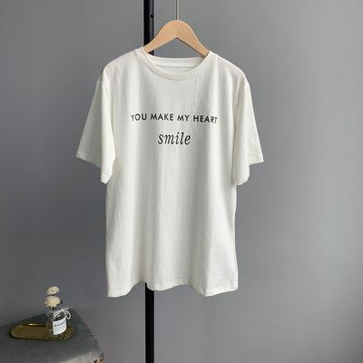 White Text T-Shirt