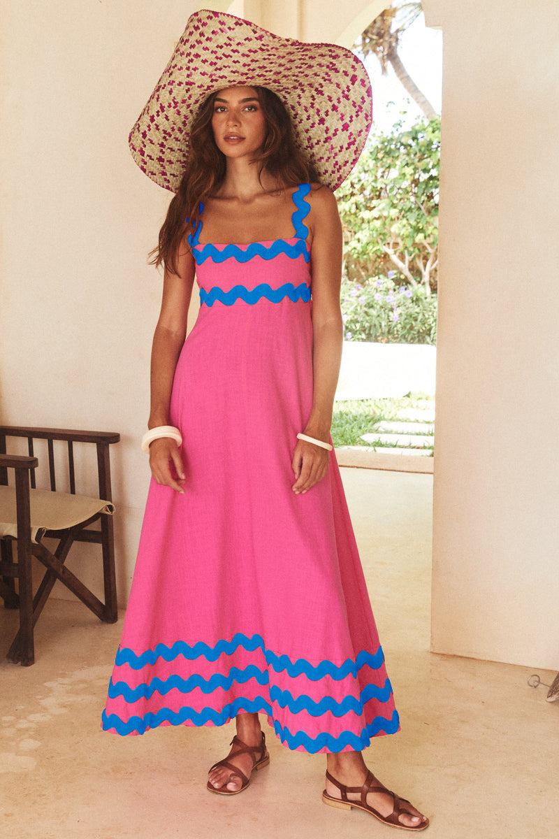 Beach Floral Maxi