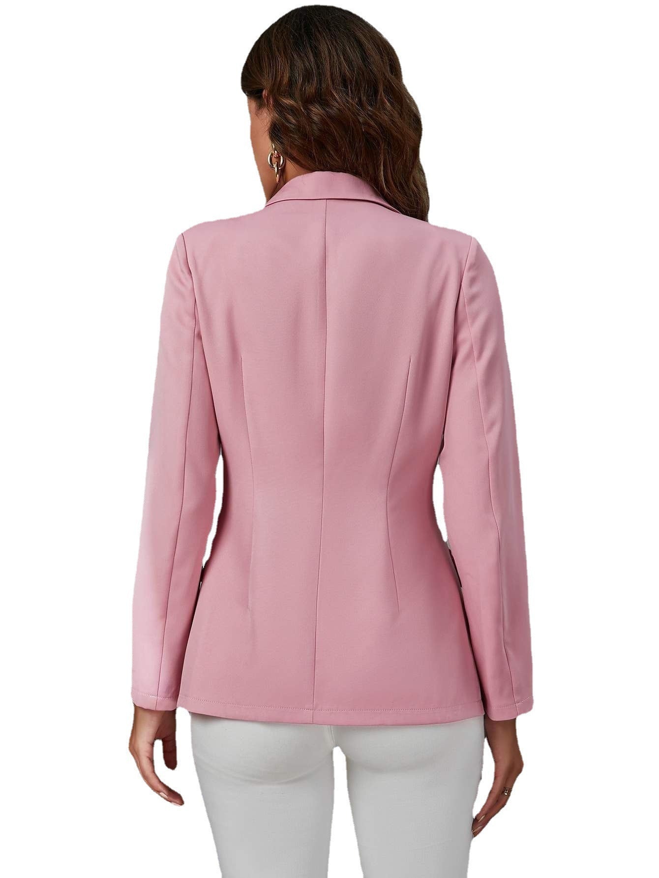 Blazer à col costume chic