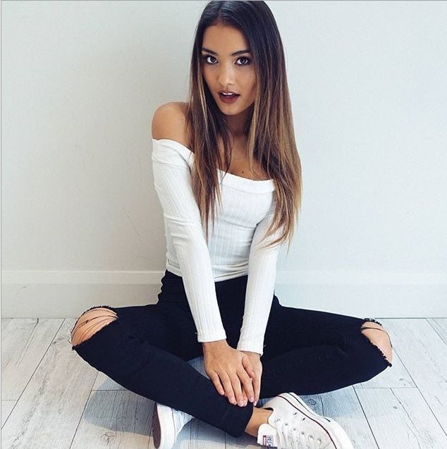 Off Shoulder Crop