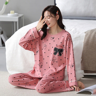 Printed Pajama Set
