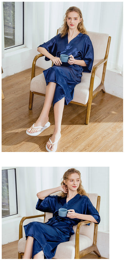 Ensemble de mariée en soie