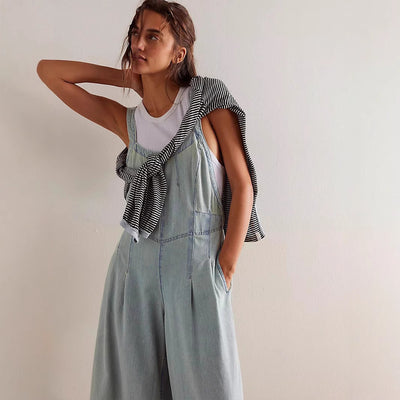 Denim Overalls