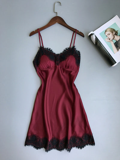 Robe nuisette en soie