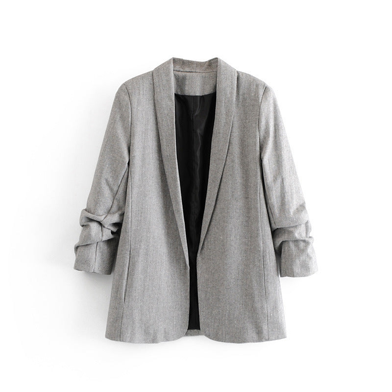 Blazer à chevrons 