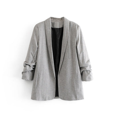 Blazer à chevrons 