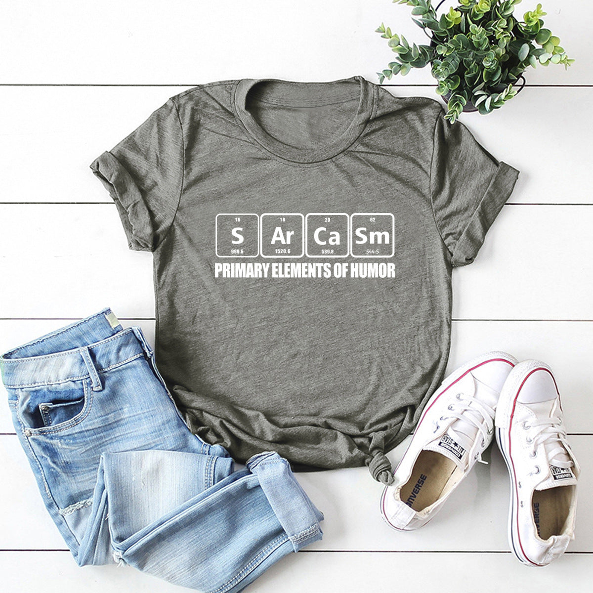Cartoon Letter Tee